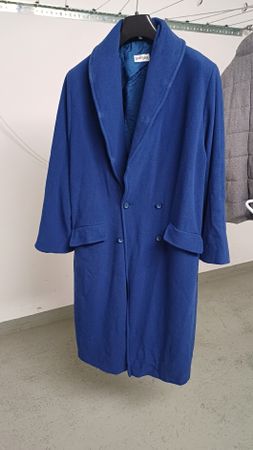 Spengler Wintermantel, Grösse 48, Blau - hält warm!