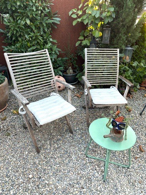 Sedie: DuO HoLz  GaRtensTühLe – Usato da Winkel venduto da zeho
