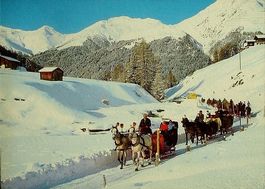 DAVOS Schlittenfahrt im Dischmatal