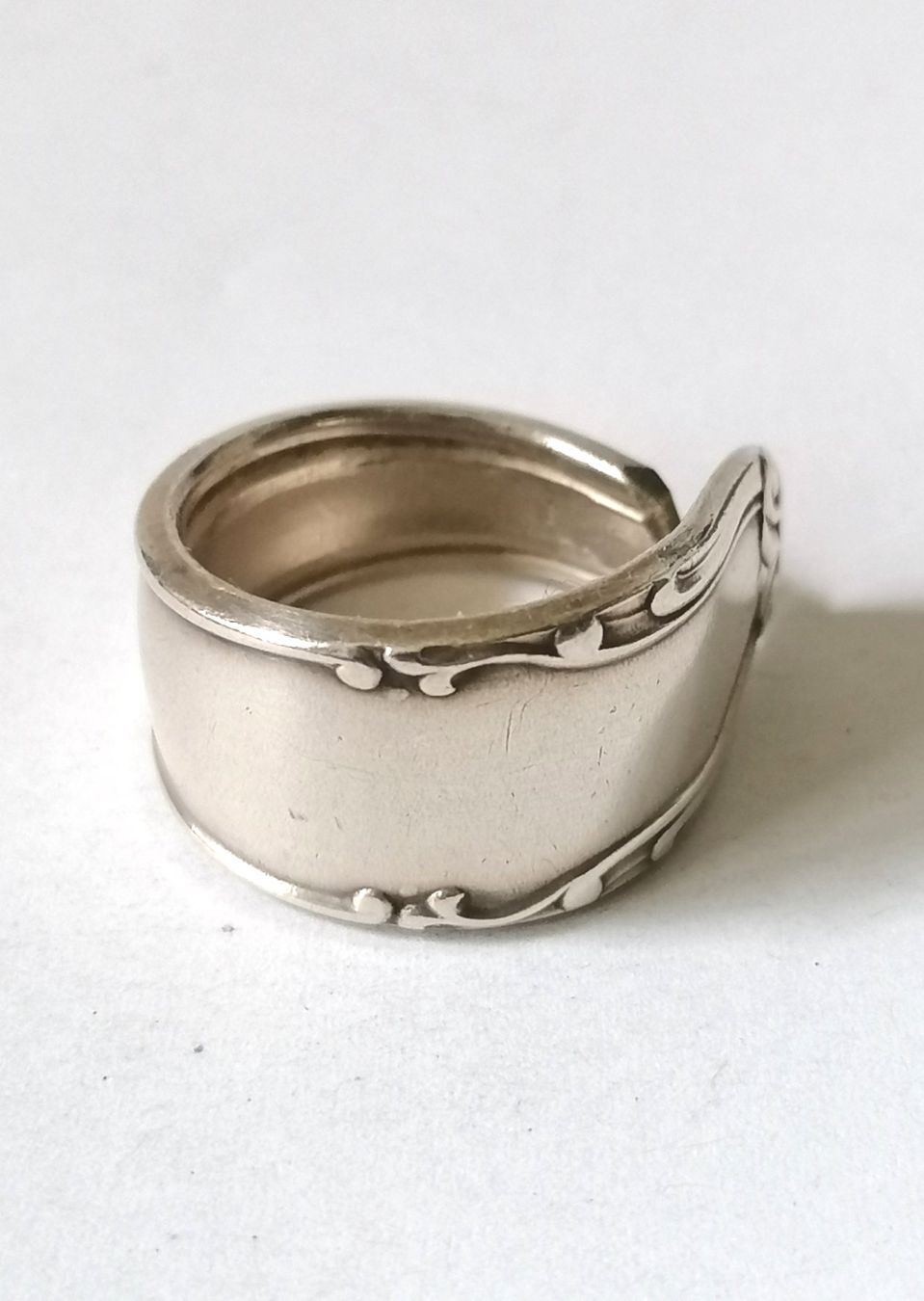 Anelli: Ring aus Silberbesteck, Grösse 58 – Nuovo (secondo la descrizione) da Suhr venduto da zum1.zum2.und 3