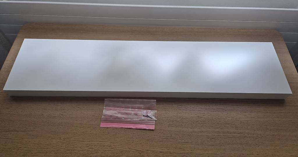 Scaffali: LACK Wandregal, weiß, 110x26 cm – Usato da Melchnau venduto da Rhabarber_98
