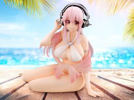 LAST PRICE! Super Sonico Noodle Stopper Figure Furyu