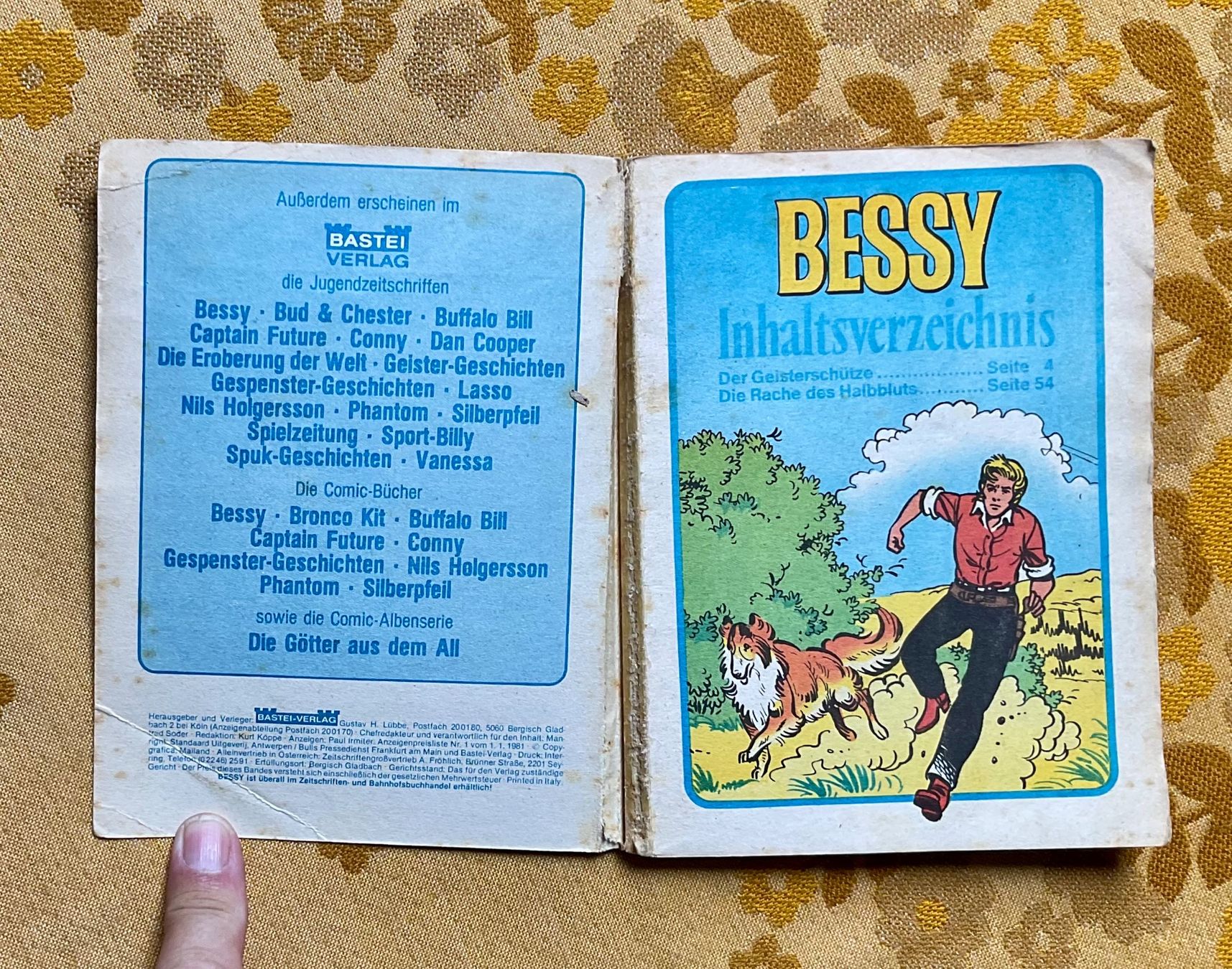 Comics: Bessy Taschenbuch Nr 7 – Gebraucht aus Endingen von nathan05 2