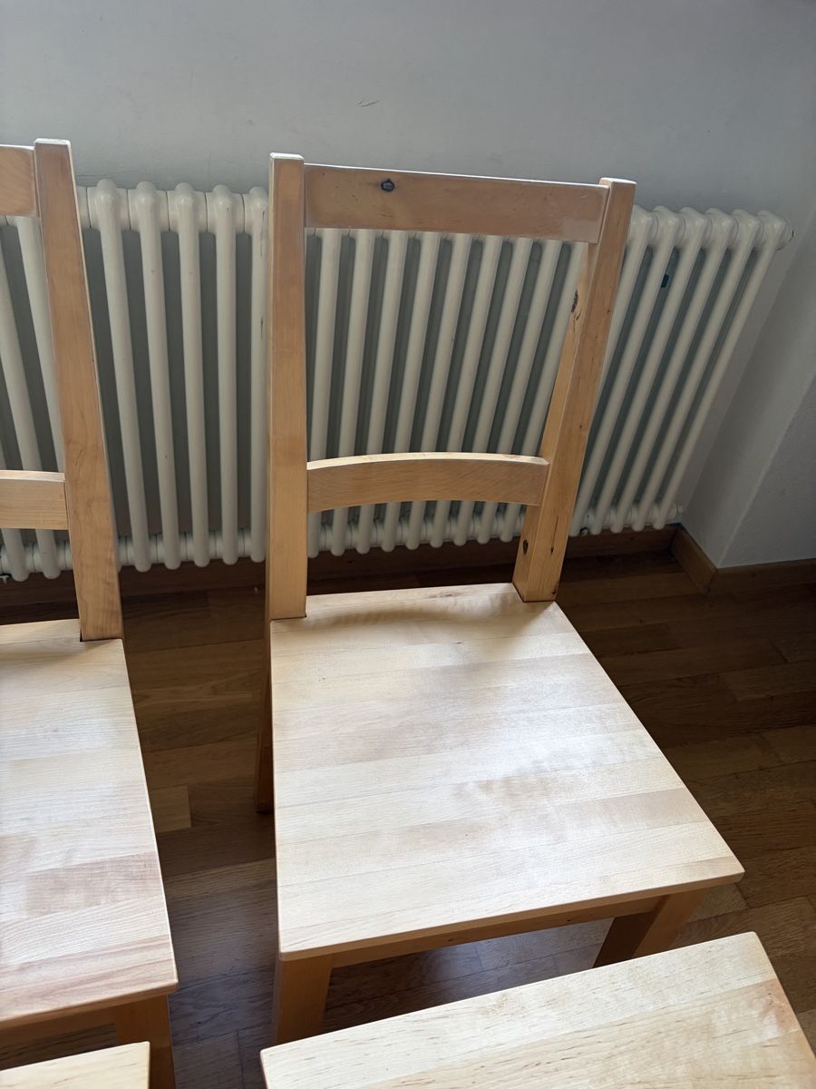 Ikea Hochstühle: 4 Holzstühle Ikea – Gebraucht aus Zürich von Luusmeitli336 2