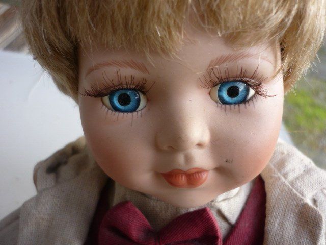 Bambole: Antike Puppe Junge mit blauen Auge! – Usato da Belp venduto da Polexli 1