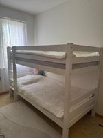 Etagenbett weiss 90x200cm mit Lattenrost, gut erhalten