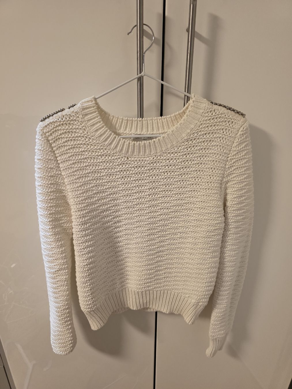 Pullover & Sweatshirts: Off-white cotton pullover from Les Petites – Gebraucht aus Zürich von lit_n7pb