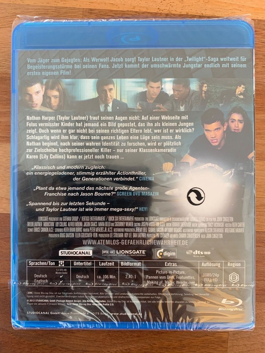 Tutti i DVDs: Atemlos – Usato da Aarau venduto da usmichi 1