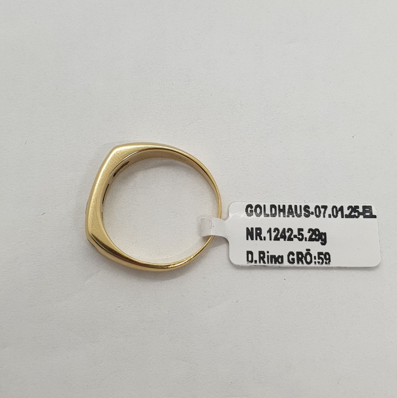 Anelli: Echt 18K Gold - Diamant, Saphir Ring – Usato da Luzern venduto da Luzern-Goldhaus 2
