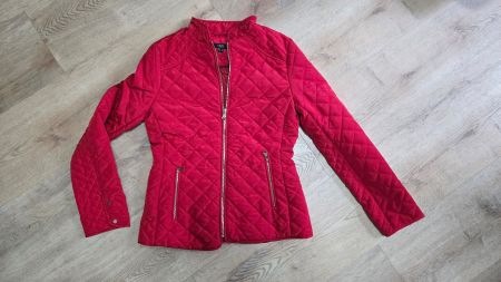 OVS Steppjacke Damen Rot Grösse 36 gebrauchter Zustand