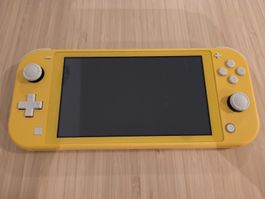 Nintendo Switch Lite Gelb – Voll funktionsfähig 