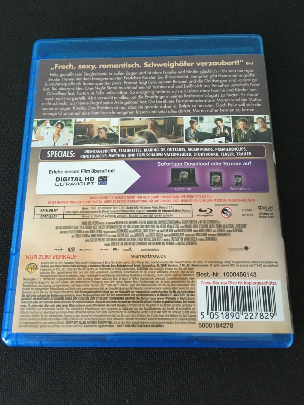 Tutti i DVDs: Vaterfreunde [Blu-ray] – Usato da St.Gallen venduto da MedienJoe 1