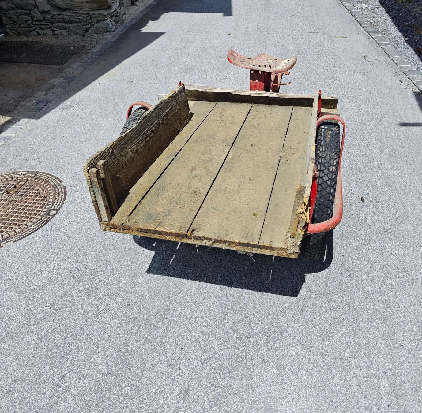 Rimorchi: Charrette pour monoaxe. – Usato da Vex venduto da Robert40 1