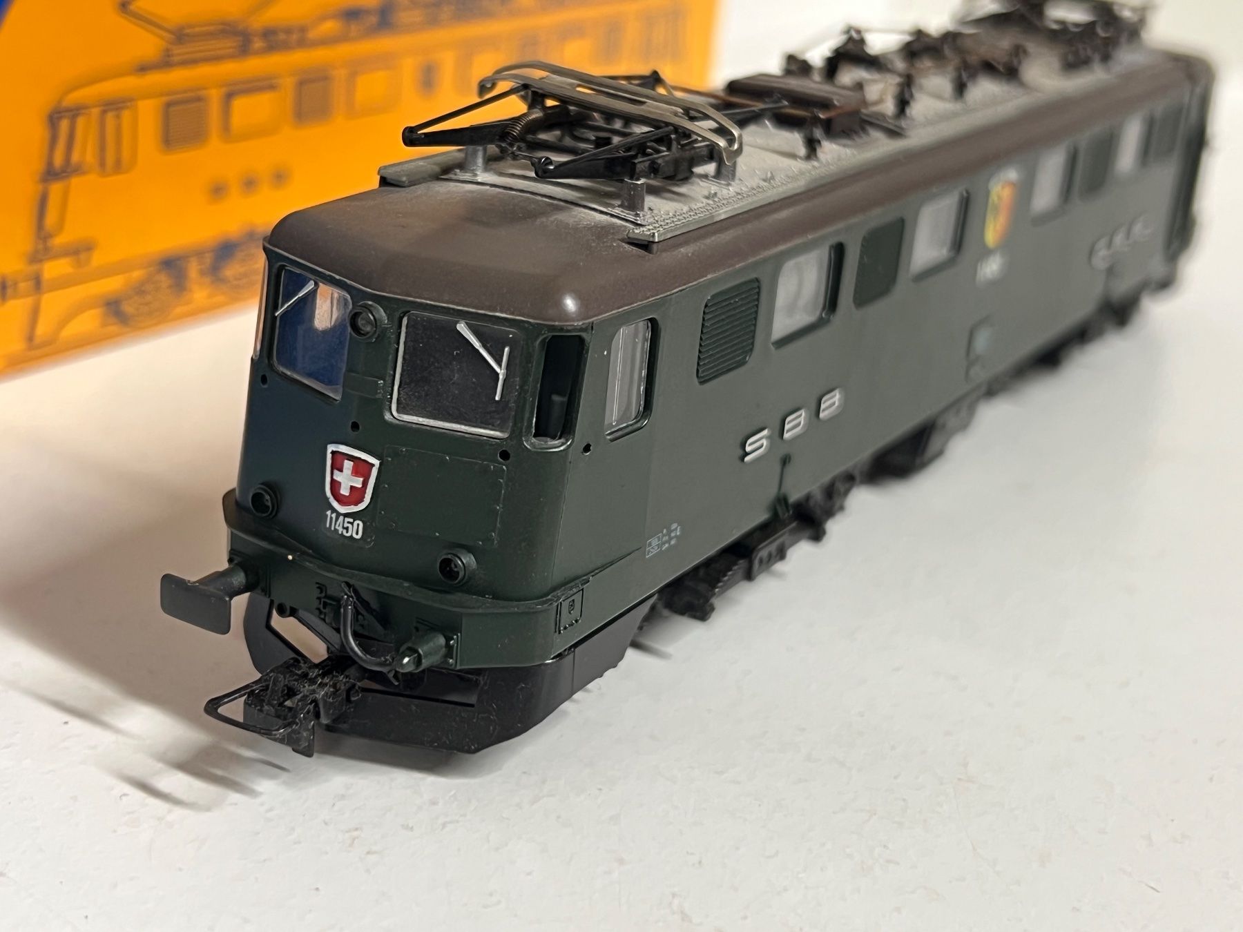 Roco Modellini di ferrovie: ROCO 4195  Ae 6/6 H0 DC SBB Analog – Usato da Geroldswil venduto da TopTrain54 3
