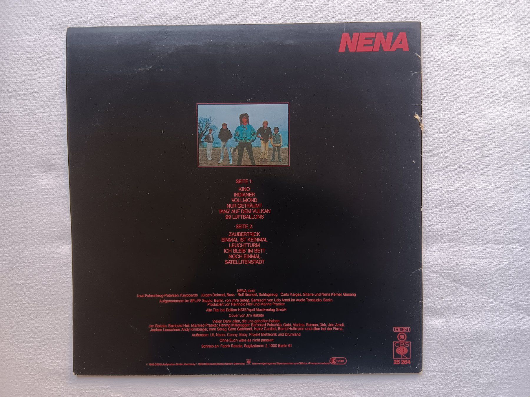 Dischi in vinile: LP Nena, CBS 25 264, 1983 – Usato da Zürich venduto da 41n1a21ll1A 1