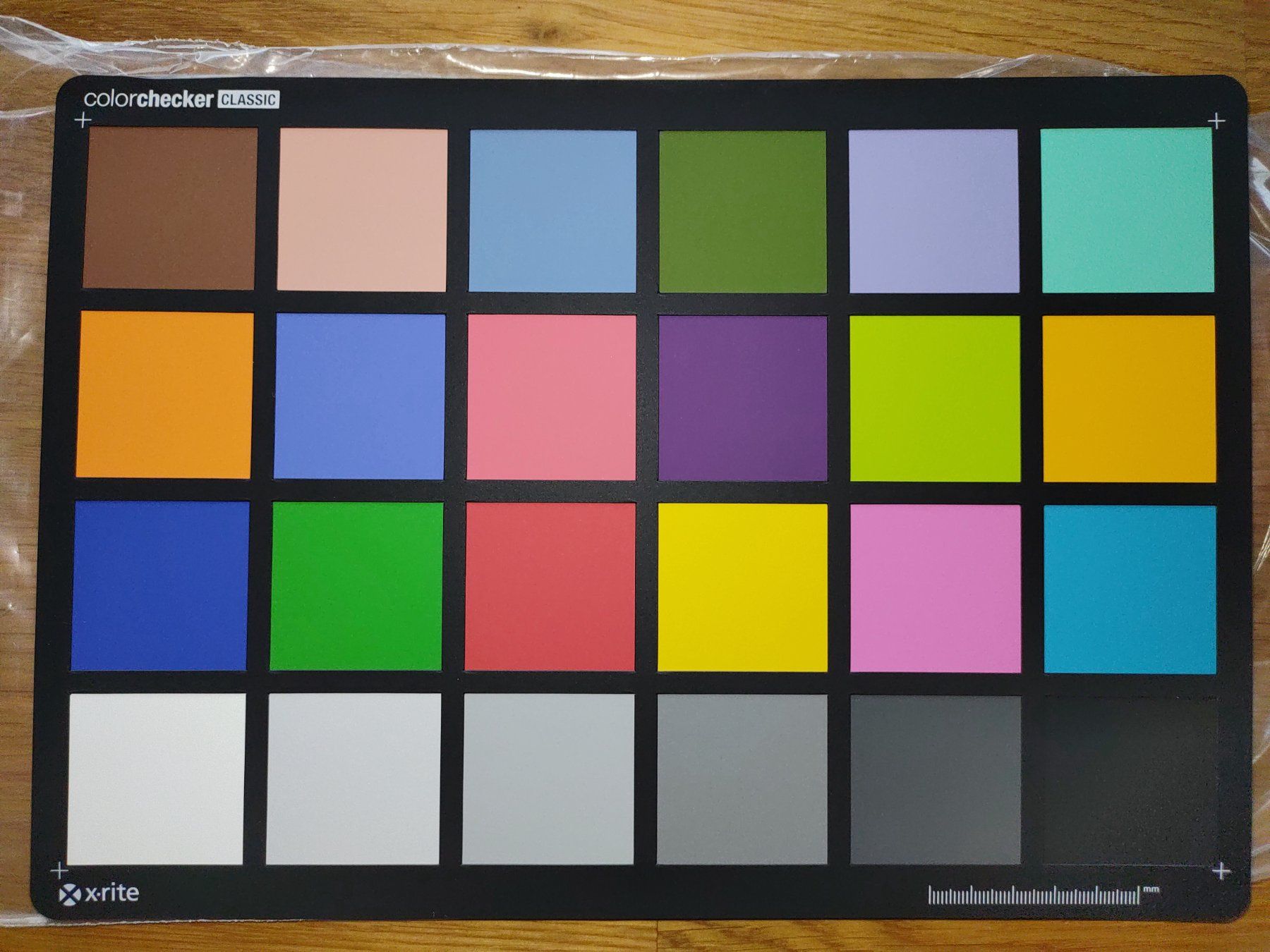 Labor & Dunkelkammer: X-Rite ColorChecker 24 Farbfeldern (A4) - Classic – Gebraucht aus Densbüren von TutaLarsen 2