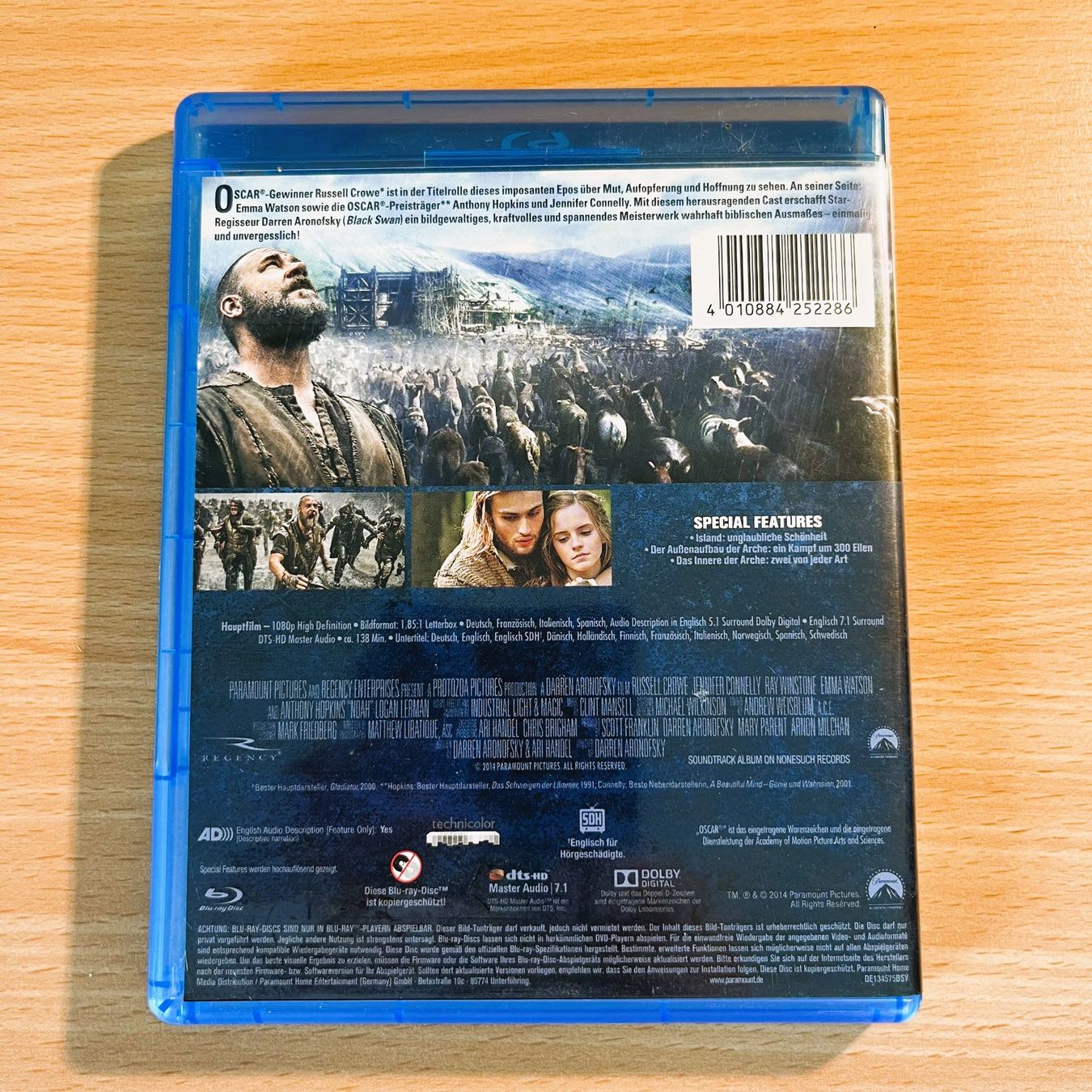 Tutti i DVDs: Blu-Ray - Noah - Russell Crowe – Usato da Amlikon-Bissegg venduto da allerlei-versand 2