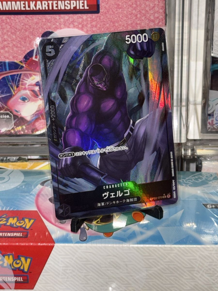Bandai Carte collezionabili: Vergo (OP03-079) (V.2) – Nuovo (secondo la descrizione) da Bern venduto da Ludixii