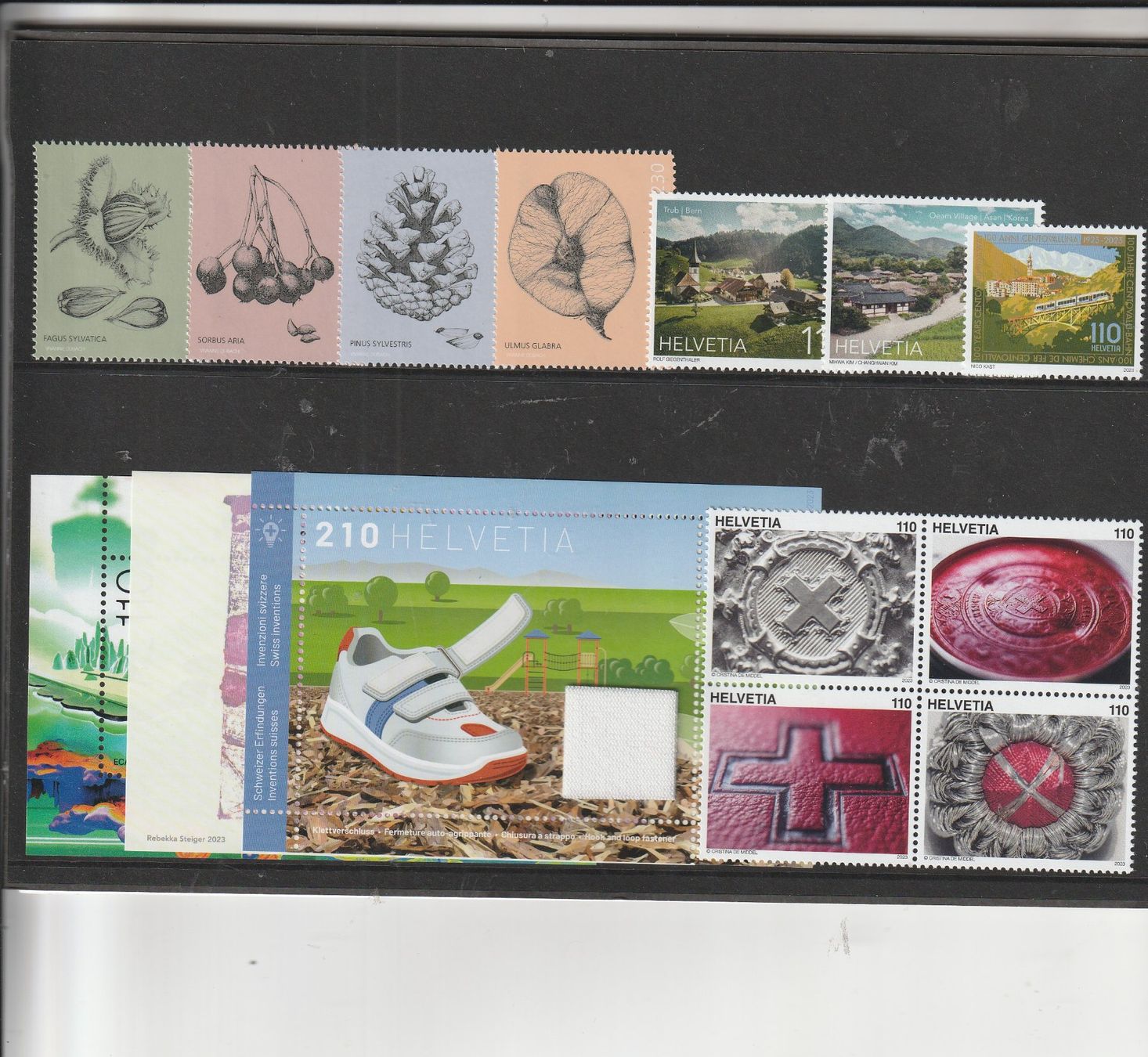 Tutti i francobolli: CH Frankaturware Ausgabe 2023 Einzelmarken – Usato da Rupperswil venduto da Ema10 2