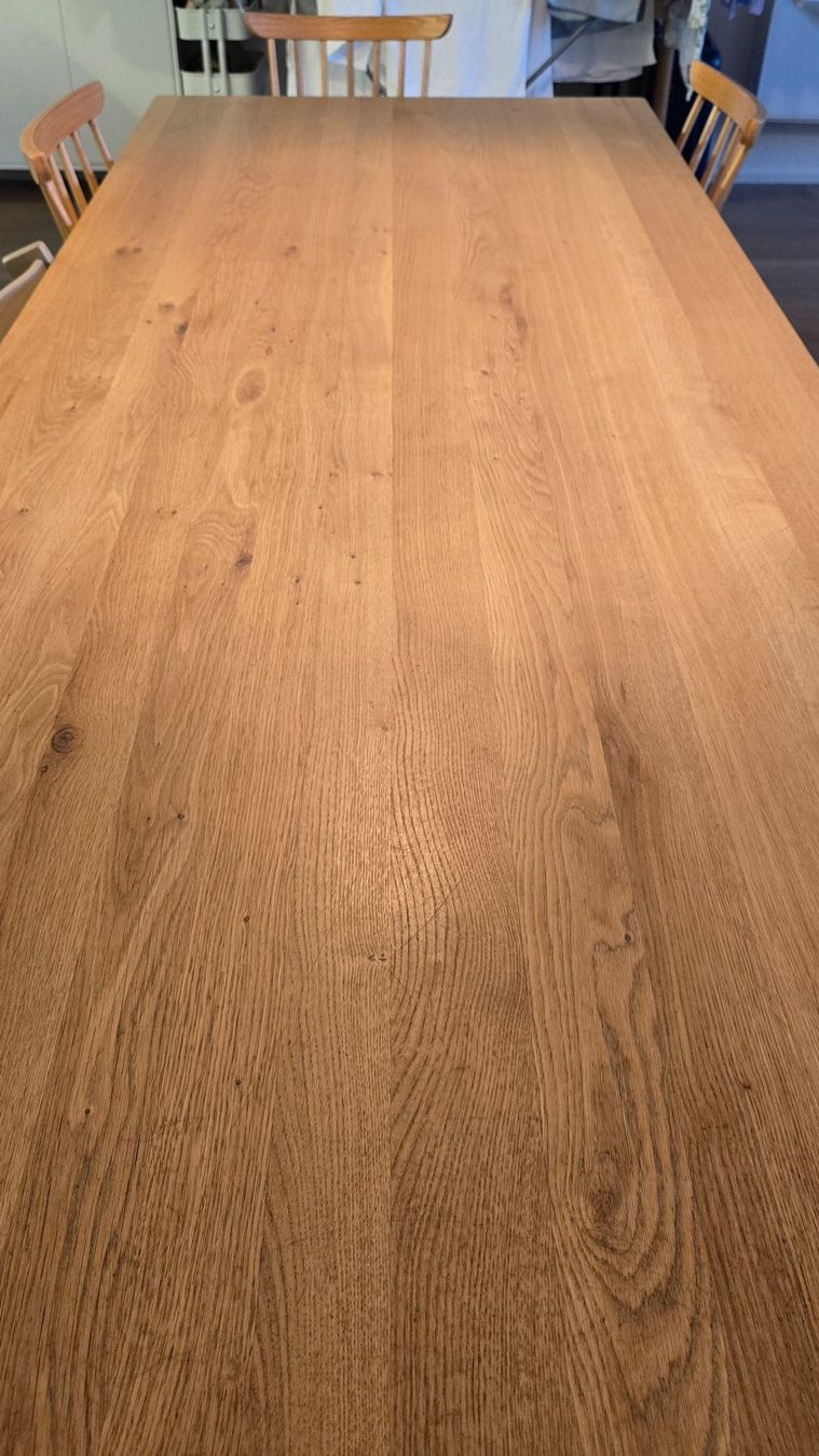 Ethnicraft Tavoli: Esstisch Eiche lackiert rechteckig 240x100cm gebraucht – Usato da Rotkreuz venduto da Daisy_87 5