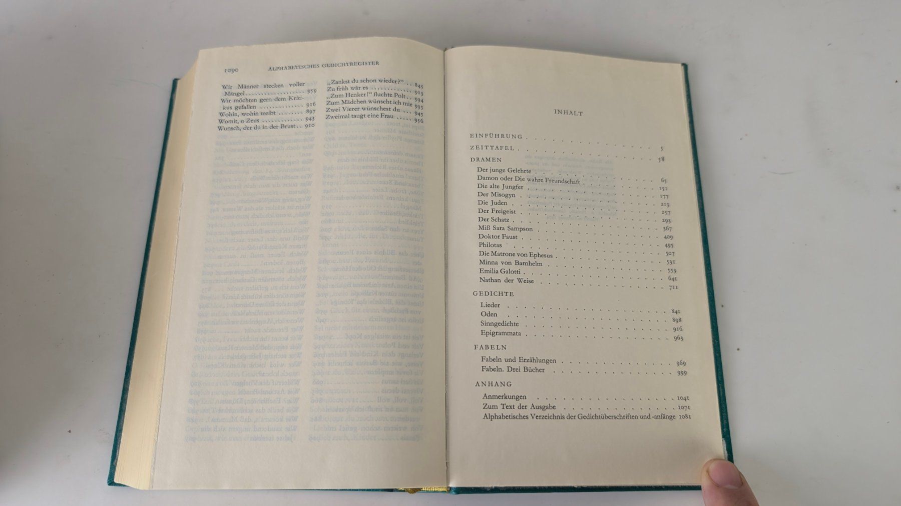 Bücher: Lessing Werke in 3 Bänden, ca. 1974 Gotthold E. Lessing – Gebraucht aus Zürich von 1.Simon 9