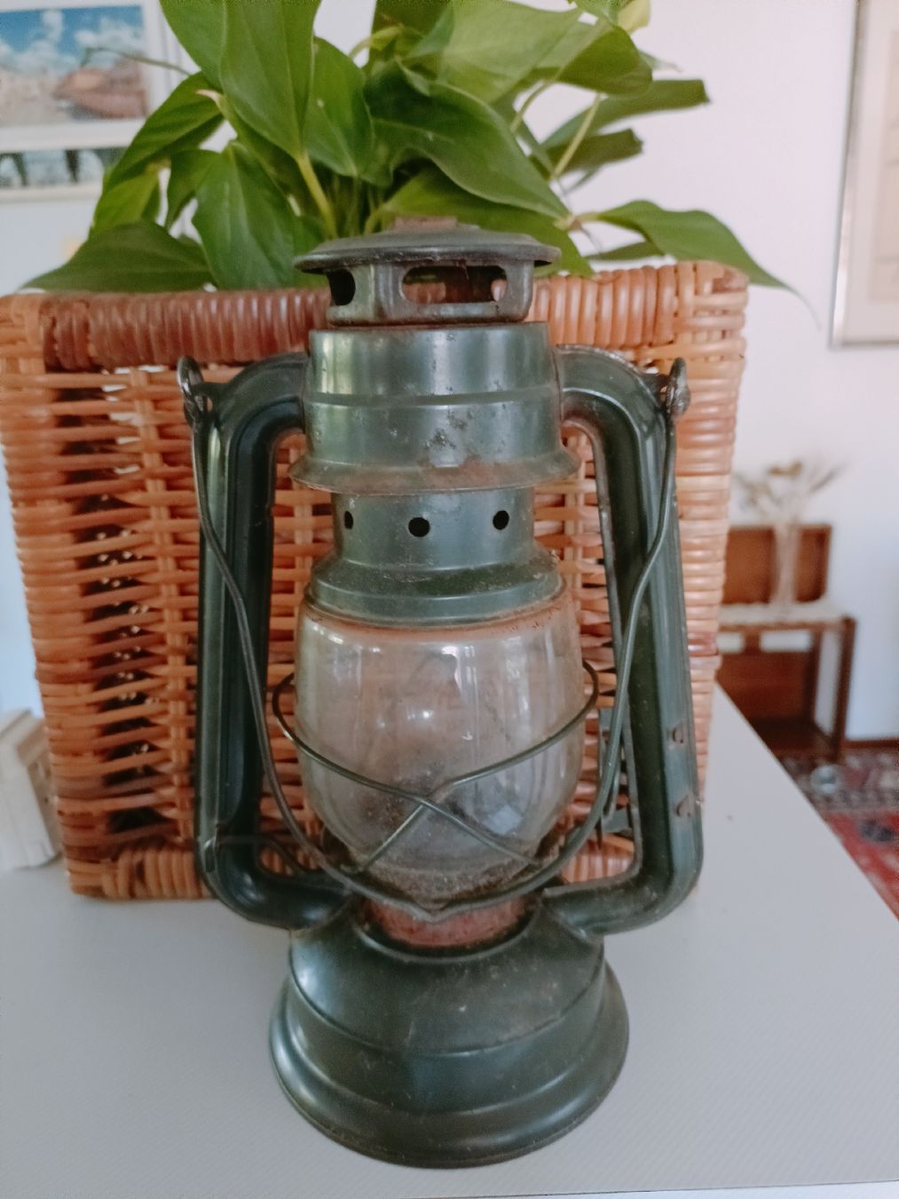 Lampen: Lanterna a olio verde antico usata – Gebraucht aus Lugano von ycd_rv8h 4