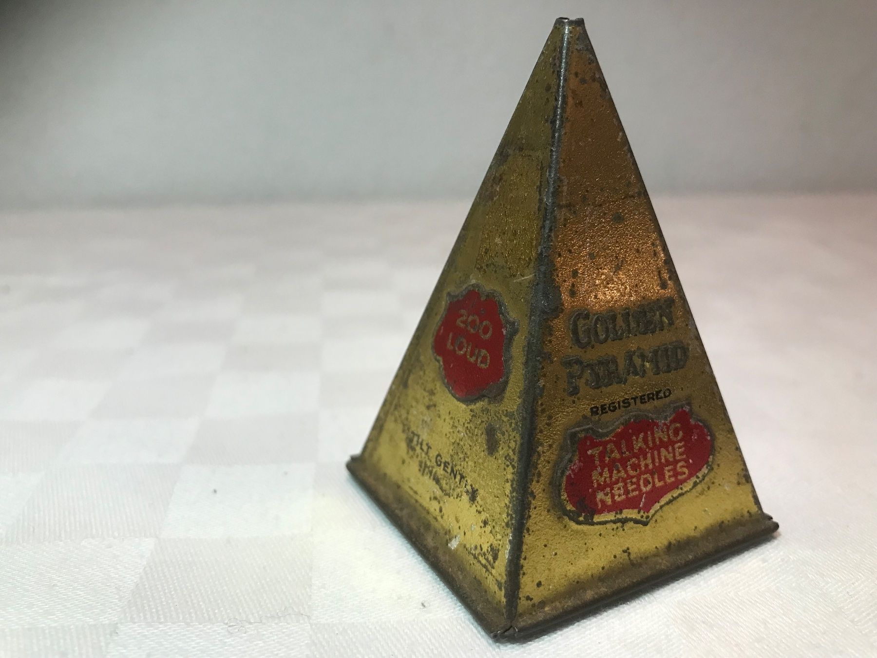 Giradischi: Grammophon Nadeldose, Pyramide – Usato da winterthur venduto da Grami1