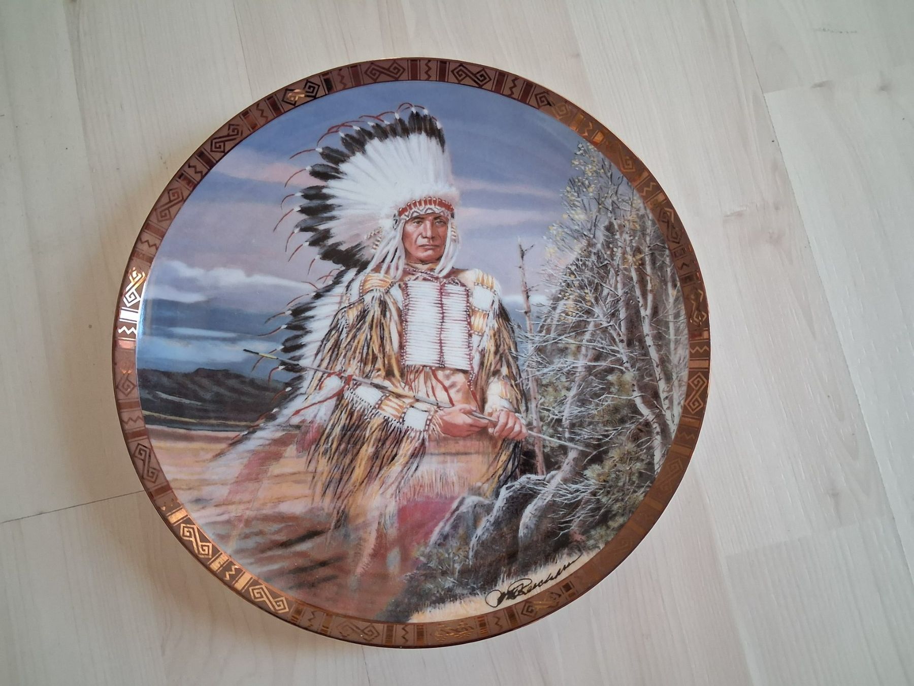 Teller: SAMMELTELTELLER INDIANER – Neu (gemäss Beschreibung) aus langnau von Santos1411