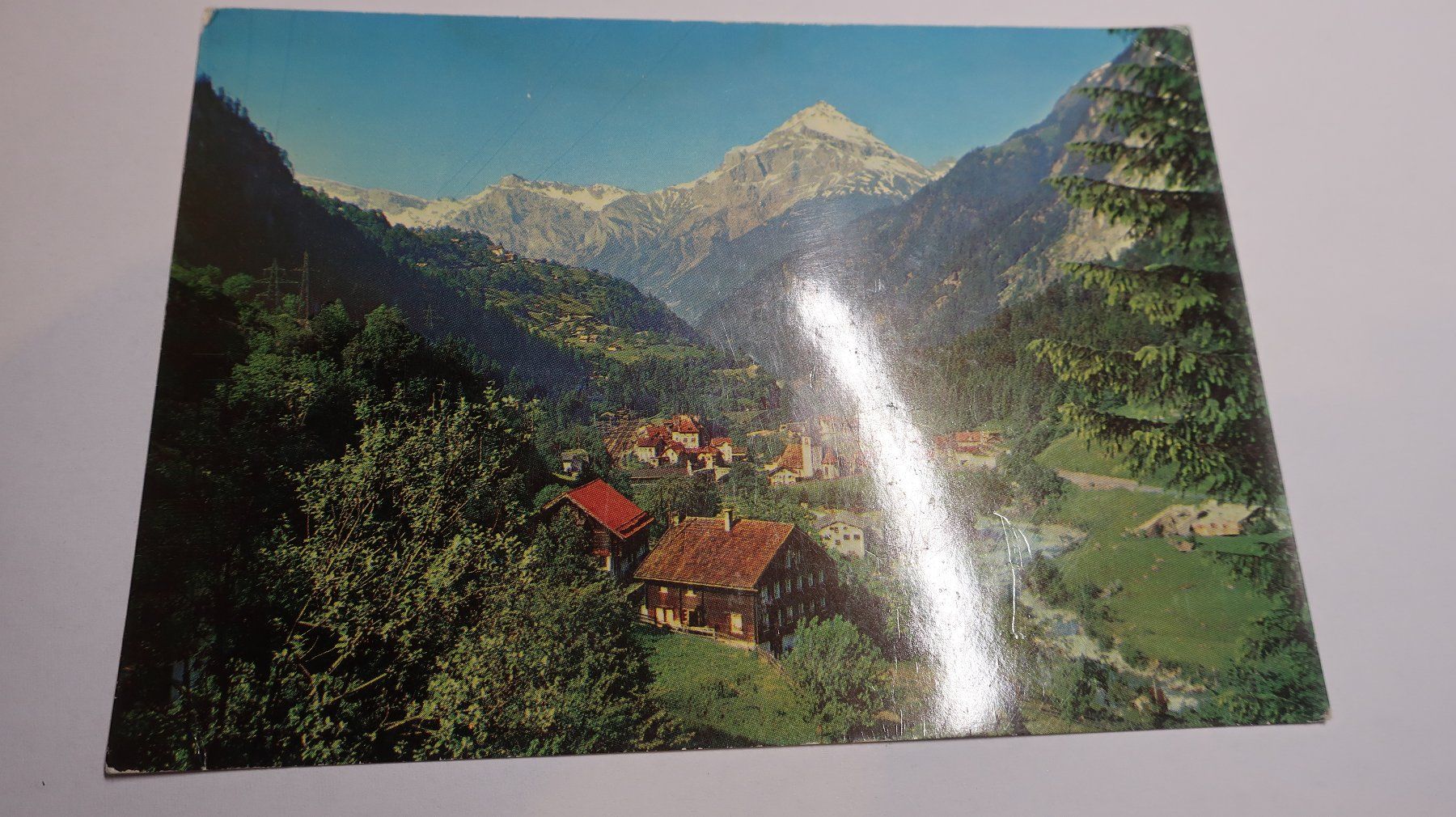 Cartoline postali: Gurtnellen - Wiler mit Windgälle – Usato da Cormoret venduto da Pascalll2001 1