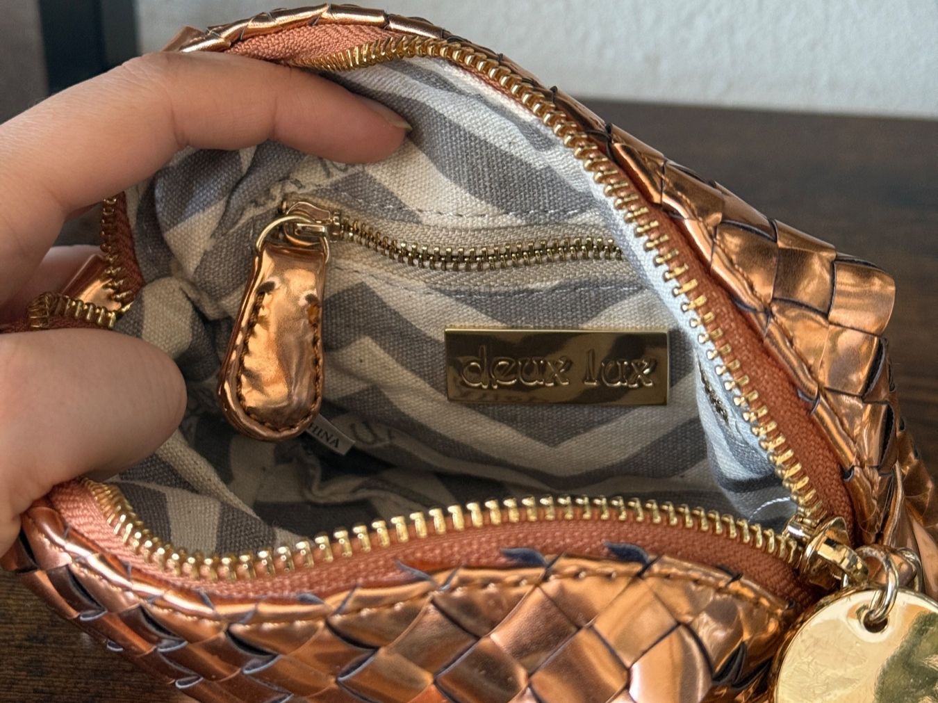Borse da donna: Deux Lux Mini-Tasche in Kupfer – Nuovo (secondo la descrizione) da Wädenswil venduto da Bixio 3
