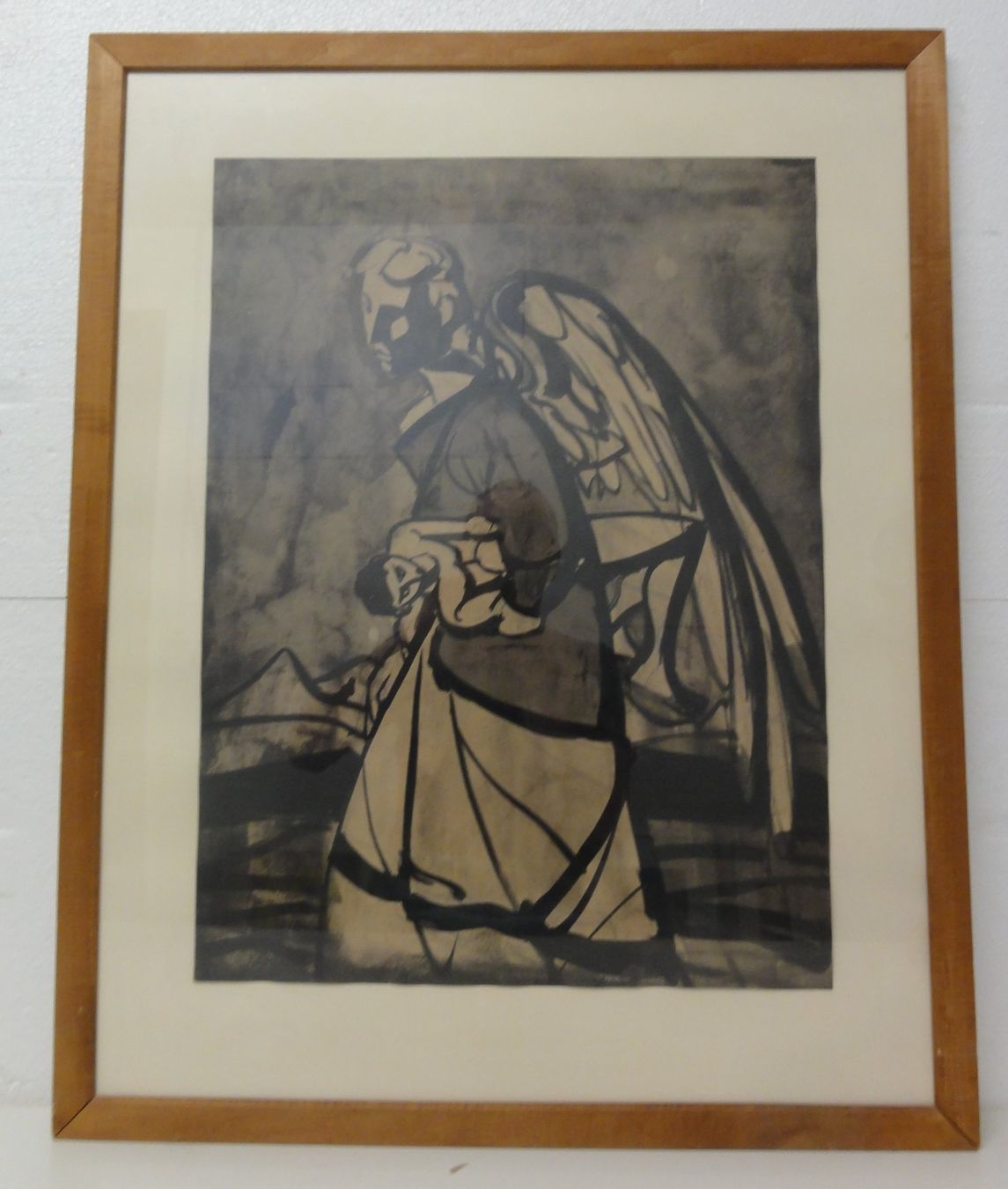 Arts picturaux & lithographies: Lithographie "Engel" gerahmt – D'occasion à Illnau par chiara041