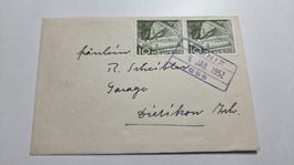 1952 Bahnpoststempel KÖNIZ