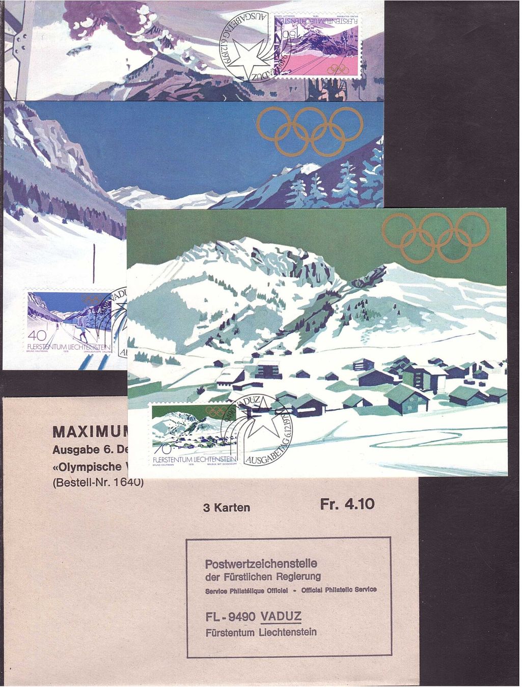Tous les timbres: Maximum Karten Nr. 11 – D'occasion à Rheinau par loxis