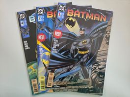 Batman #1,2,4, Dino 1997-2001 Serie, Zustand 0-1!