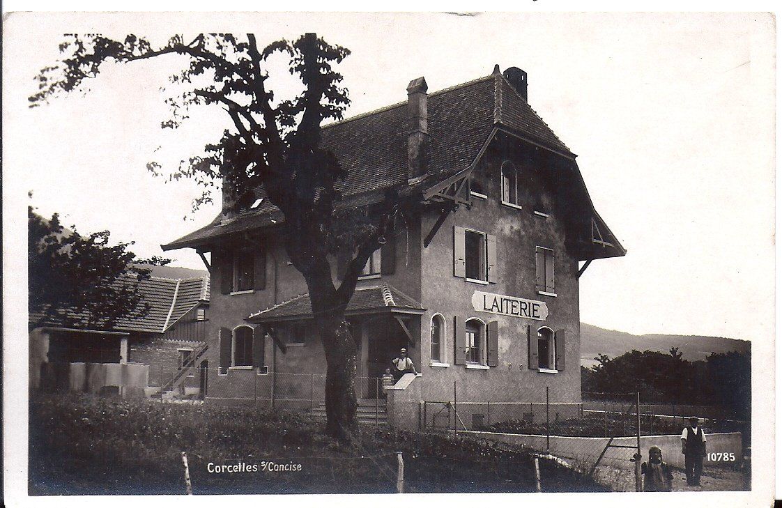 Cartes postales: CORCELLES s/ CONCISE, la laiterie – Neuf (Voir description) à Les Verrières par Scampi0