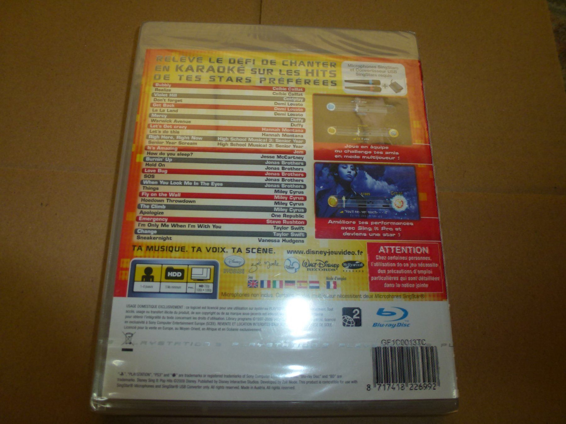 Giochi: Disney Sing it - Pop Hits PS3 NEU! – Nuovo e nell'imballaggio originale da Olten venduto da Disc-Ausverkauf 1