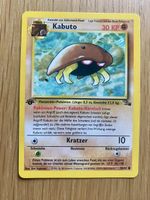 Pokémon 1. EDITION Kabuto 50/62 Fossil Set 1999