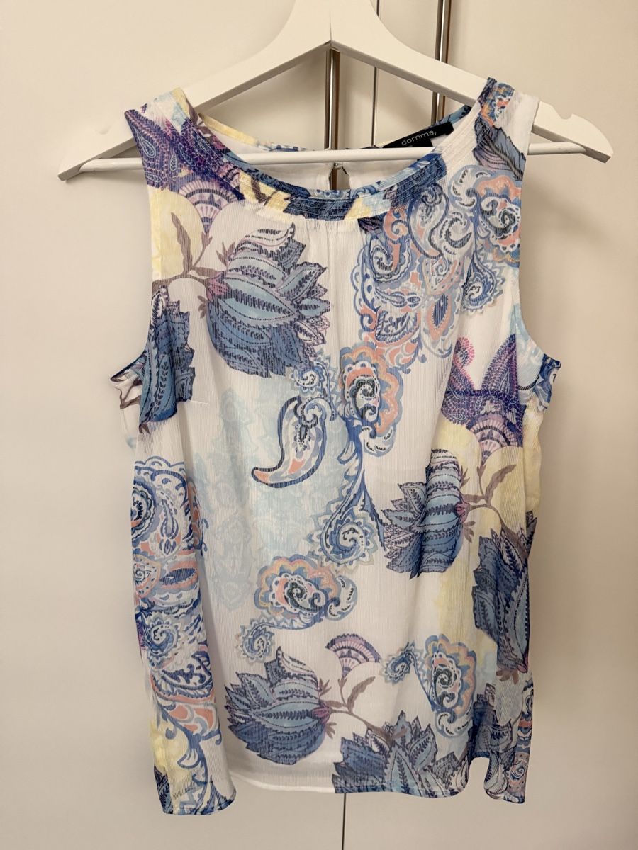 Comma Camicette: Ärmellose Bluse – Usato da Wiesendangen venduto da Schauzi