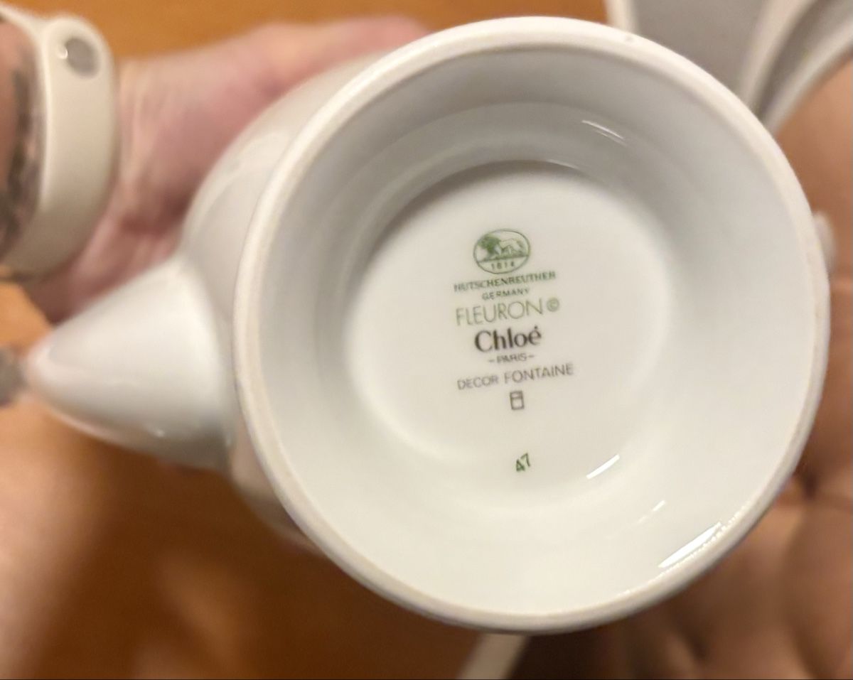 Hutschenreuther Teiere: Hutschenreuther Chloé Kannen 3er Set – Usato da Baden venduto da Tiffany6878 4