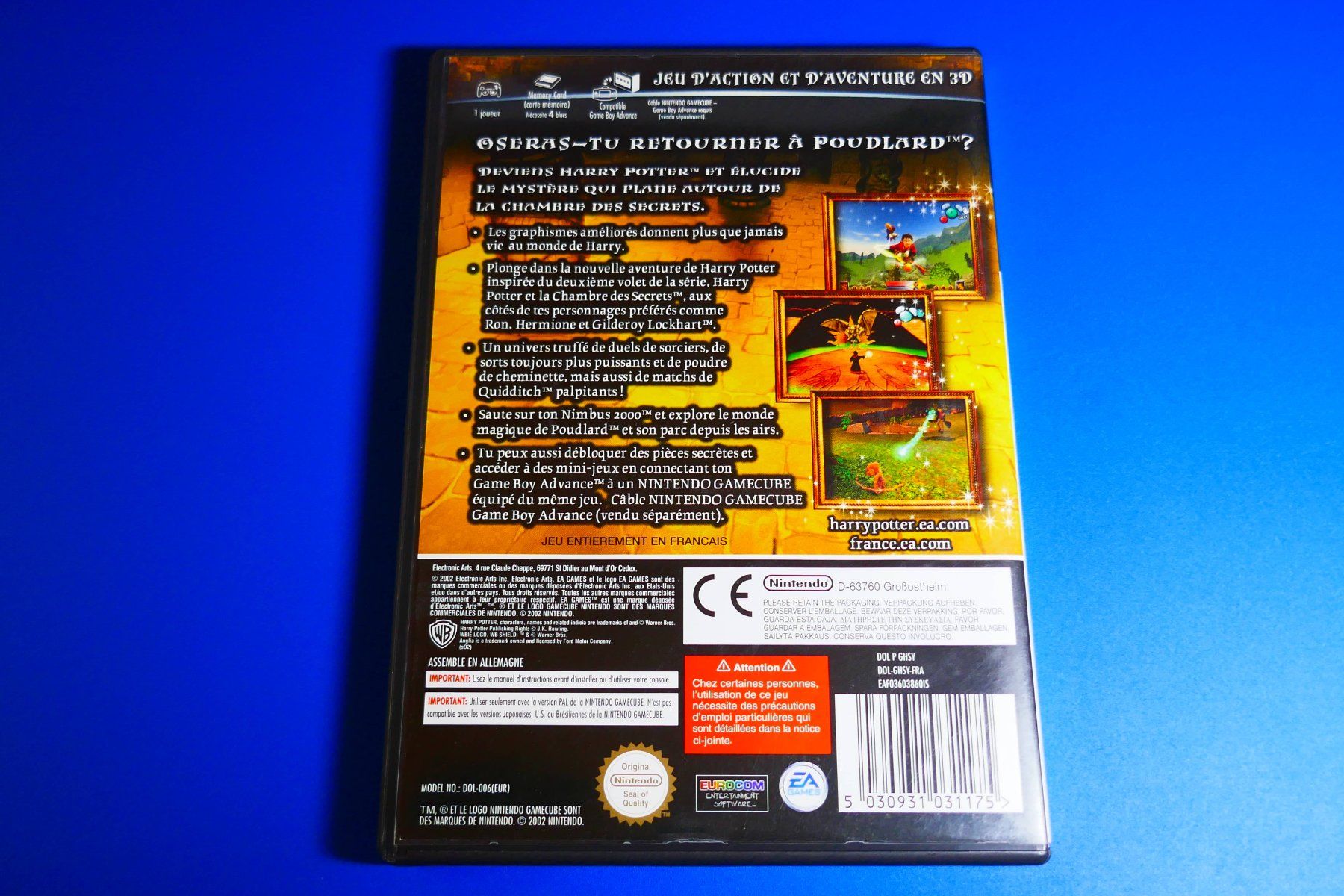 Nintendo Spiele: Harry Potter et la Chambre des Secrets - Nintendo GameCube – Gebraucht aus Vuarrens von Espace-Retro 2