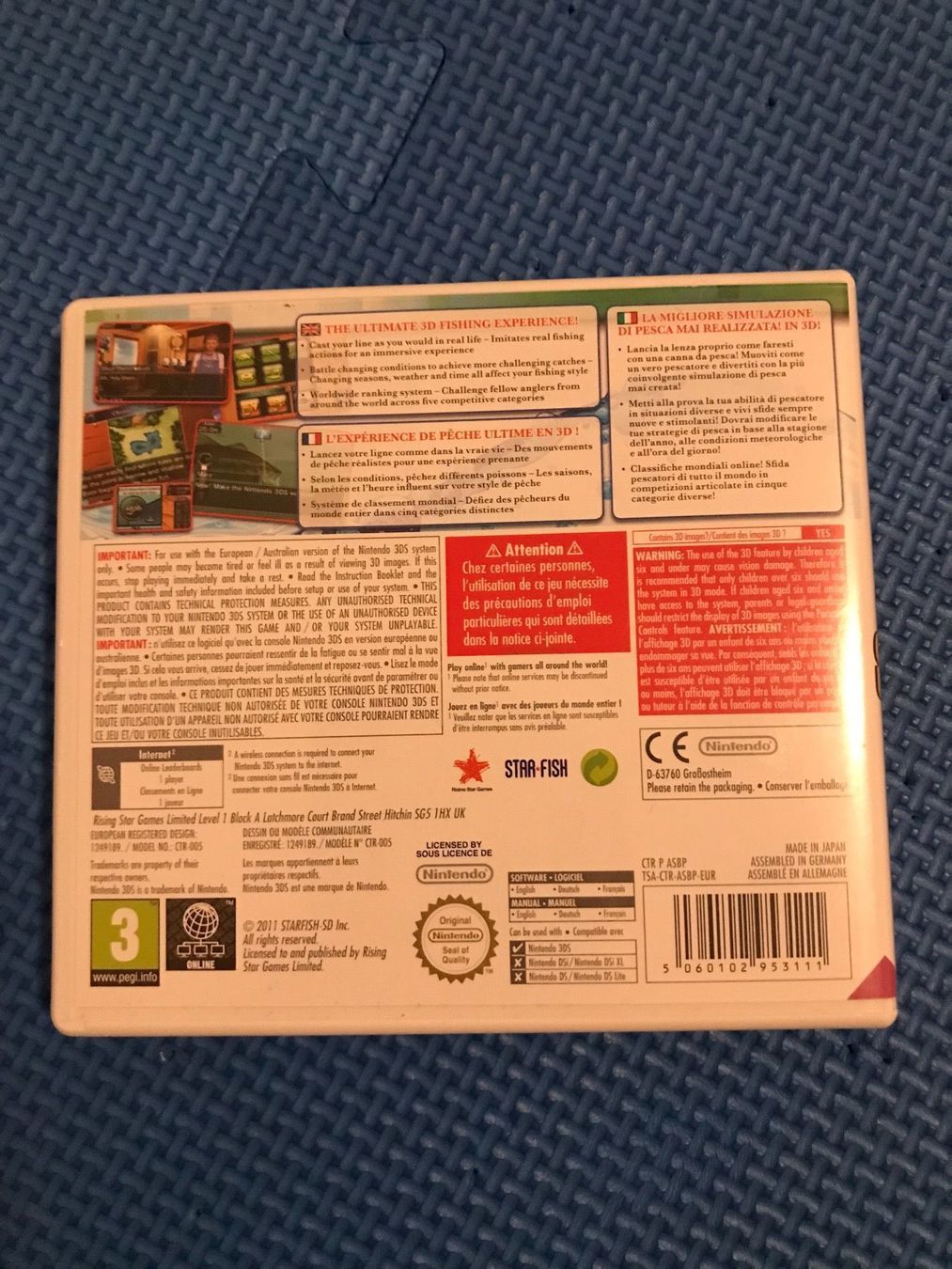 Nintendo Giochi: Super Blackbass 3D Nintendo 3DS – Usato da Gossau SG venduto da schlitzerdemon 2
