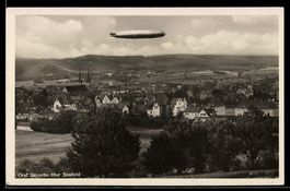 Saalfeld, Luftschiff Graf Zeppelin über