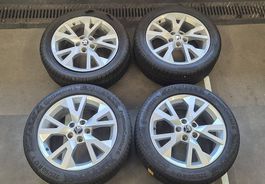 4 Occ. Sommerräder Alu 17" - Skoda Octavia 3. Gen. (5E)
