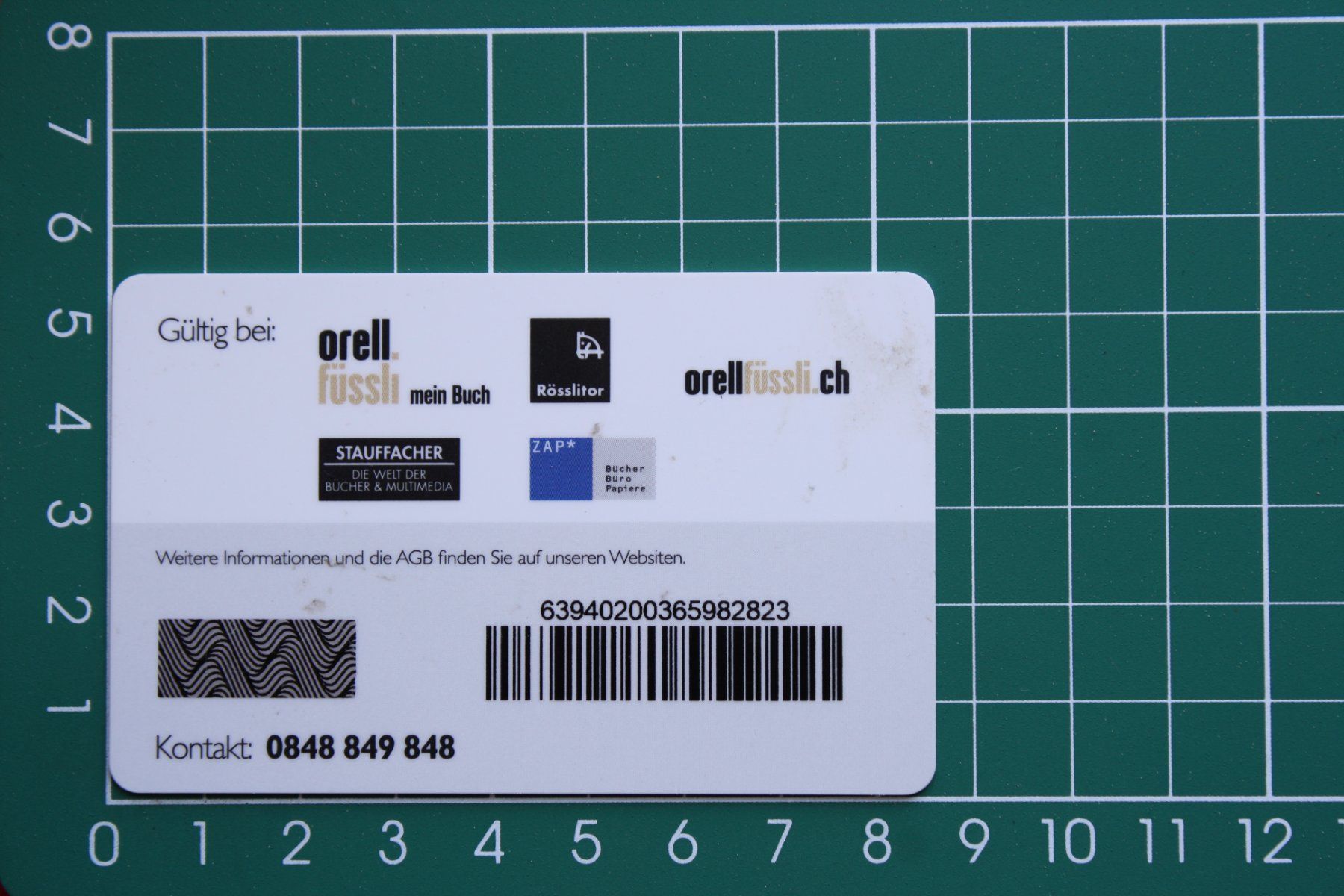 Cartes: geschenkkarte – D'occasion à Laupen BE par Gufi57 1