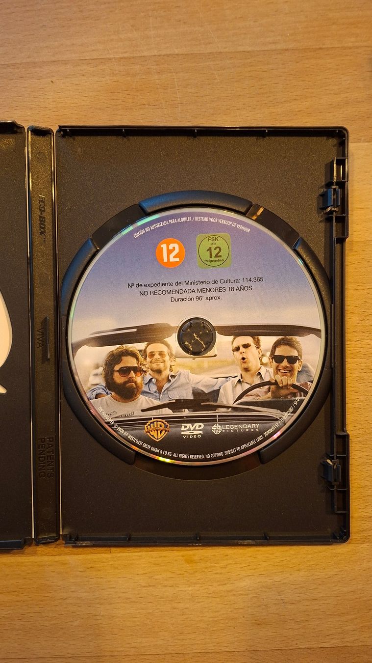 Tutti i DVDs: DVD Hangover (2009) von Todd Phillips – Usato da Therwil venduto da Alain8 2