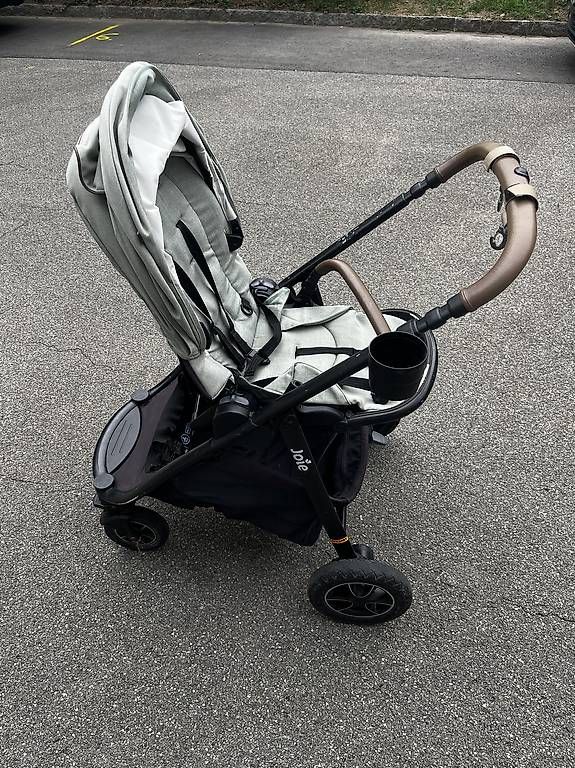 Kinderwagen: Joie Versatrax trio mint – Gebraucht aus Nidau von isasommer