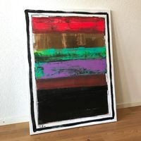 Moderne Kunst Bild Abstrakt Stefan Bammert Acryl Farben
