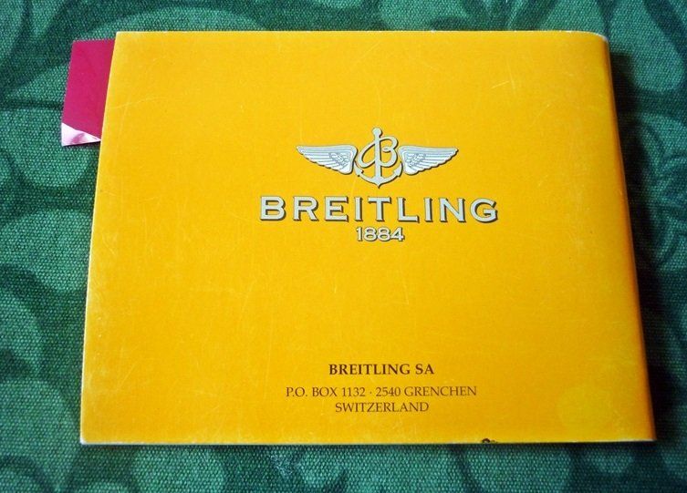 Breitling Orologi: Breitling CHRONOMAT Anleitung – Usato da Adliswil venduto da di_hans 1