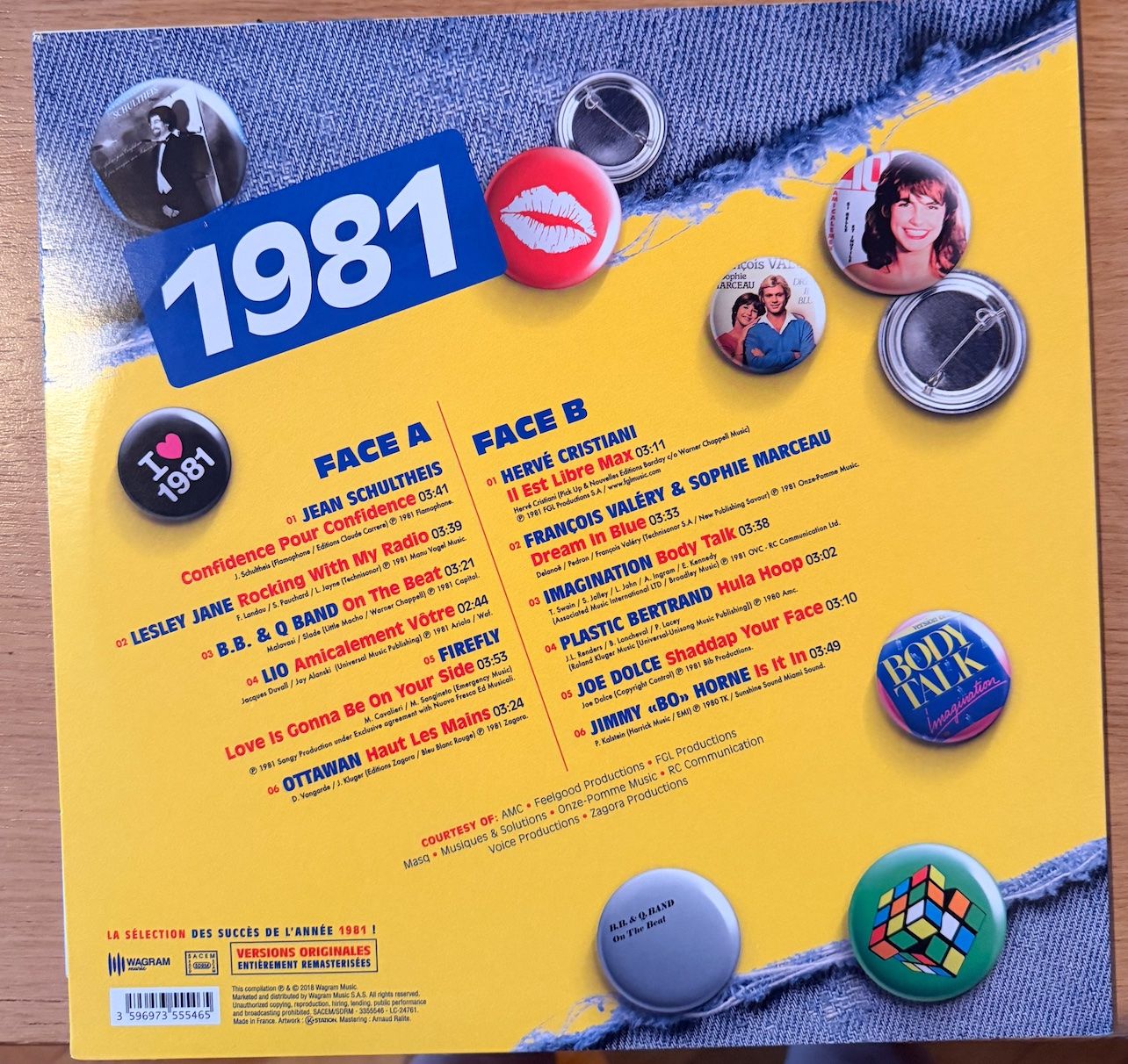 Dischi in vinile: Mes années 80 Vinyl 1981 – Usato da Lausanne venduto da davzic 1