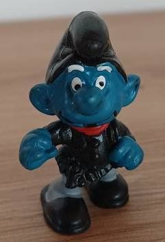 Schleich Statuette: Schlumpf - Schornsteinfeger - Schleich PEYO 1978 – Usato da Walenstadt venduto da Numis68 1